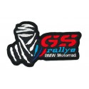 Parche bordado GS RALLYE BMW MOTORRAD 10cm x 6cm