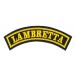 Parche bordado y textil LAMBRETTA SCOOTER TROOPERS 8cm