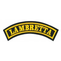Embroidery patch LAMBRETTA 10,5cm X 3,5cm