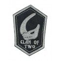 Embroidery patch CLAN OF TWO SIGNET MANDALORIANO DIN DJARIN 5cm x7,5cm