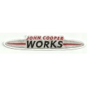 Parche bordado JOHN COOPER WORKS 15cm x 2,6cm