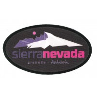 Embroidery and textile patch SIERRA NEVADA 12cm x 6,5cm