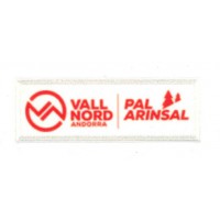 Embroidery and textile patch VALLNORD-PAL ARINSAL 9,5cm x 3cm