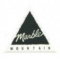Embroidery and textile patch MARBLE MOUNTAIN 8cm x 7,5cm