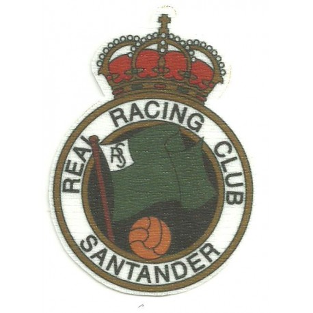 Parche textil RACING SANTANDER 5,5cm x 8cm