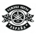 Embroidery patch Club Yamaha SR 250 España 10cm x 8cm 