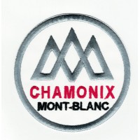 Parche bordado CHAMONIX MONT-BLANC 3,7cm