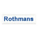 Embroidery patch ROTHMANS 8cm x 2cm