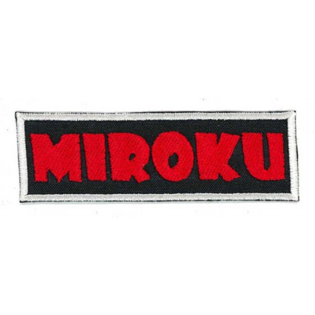 Embroidery patch MIROKU 10,5cm x 3cm
