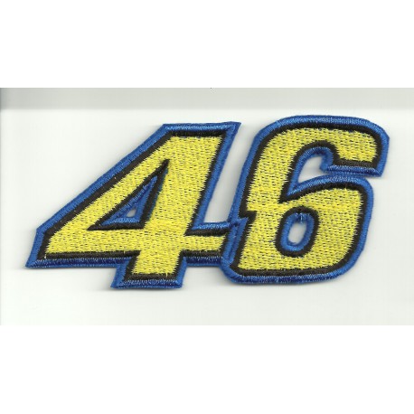 Patch embroidery VALENTINO ROSSI 46 10cm x 4cm