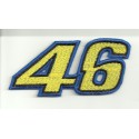 Patch embroidery VALENTINO ROSSI 46 5cm x 2cm