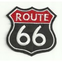 Embroidery Patch ROUTE 66 3,5cm x 3,5cm