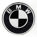 Embroidery patch BLACK BMW 3cm