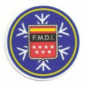 Textile patch F.M.D.I. FERERACION MADRILEÑA DEPORTES INVIERNO 3,75cm