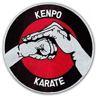 Patch embroidery KENPO KARATE 4cm