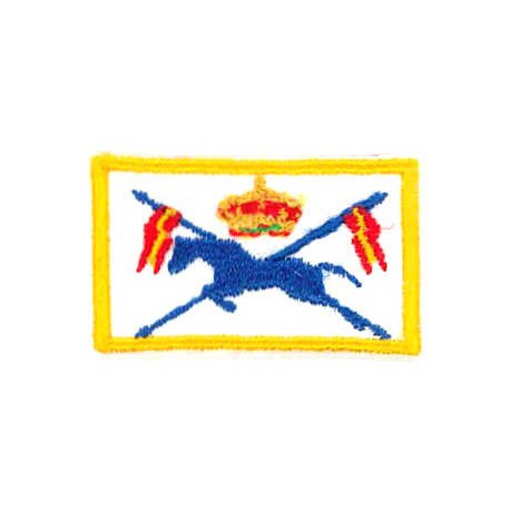  Embroidered patch ROYAL ESCORT SQUAD FLAG 4cm x 2cm