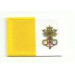 Patch embroidery and textile VATICAN CITY 4CM X 3CM