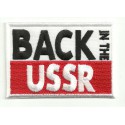 Parche bordado BACK IN THE USSR BEATLES 4cm x 2,2cm