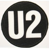 Textile and emmbroidery patch U2 4cm 