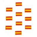 Embroidery patch SPAIN FLAG PACK MINI 1,5CM x 1CM