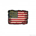 Patch embroidery FLAG USA old 4cm x 3cm