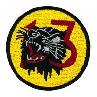 Embroidery patch 13TH FIGHTER SQUADRON 7cm