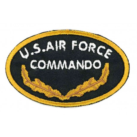 Parche bordado U.S AIR FORCE COMMANDO 8cm x 5cm