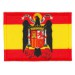 Patch embroidery and textile SPANISH FLAG AGUILA DE SAN JUAN 4CM X 3CM