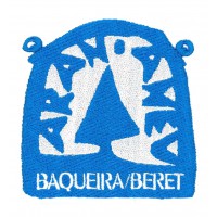  Embroidered patch BAQUEIRA/BERET 8cm x 8cm