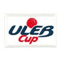 Embroidery and textile patch ULEB CUP 7cm x 4,5cm