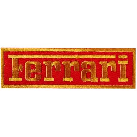 Patch embroidery FERRARI 7cm x 9cm