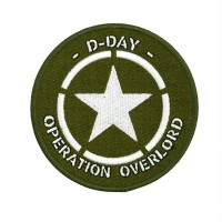 Embroidery patch STAR AMERICA ANNIVERSARY 8CM