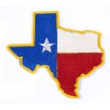 Patch embroidery TEXAS 8cm x 8cm