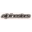 Patch embroidery ALPINESTARS BLACK 30cm x 4,9cm