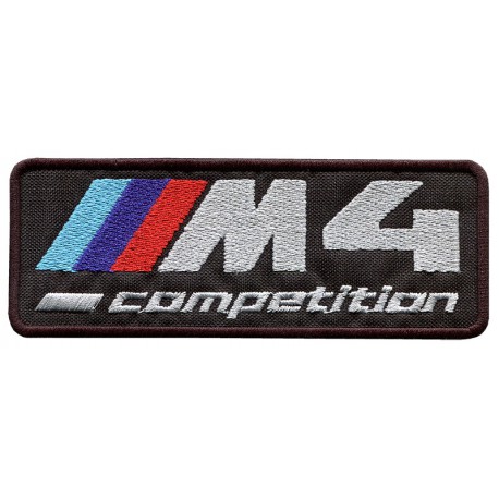 Parche bordado BMW M3 10cm x 3,5cm