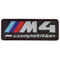 Parche bordado BMW M4 10cm x 3,5cm