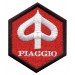 Embroidery Patch PIAGGIO RED 8cm x 8cm