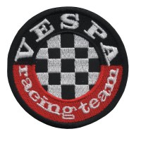 Embroidery Patch VESPA RACING 8cm