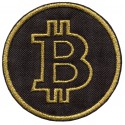 embroidery patch BITCOIN 8cm