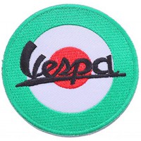 Embroidery Patch VESPA DIANA color 8cm