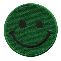 Embroidery patch ACID Green 7,5cm x 7,5cm