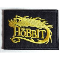 Parche bordado The Hobbit - El señor de los anillos 8cm x 5cm