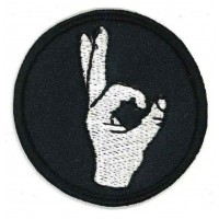 Embroidery patch CHANTE 5cm 