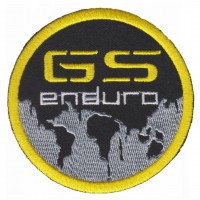 Embroidery patch BMW GS ADVENTURE 7,5CM