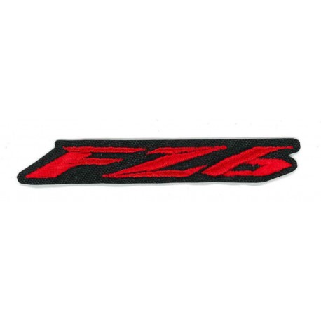 Parche bordado YAMAHA ROJO 10cm x 3cm