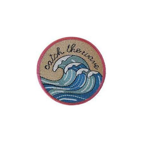 Embroidery patch BOY SURFING 7,5cm x 7,5cm