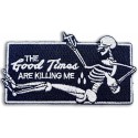 Embroidery patch The good times 9cm x 4cm