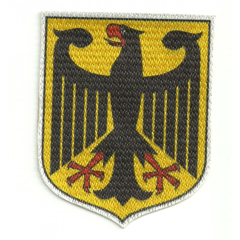 Textile patch ESCUDO ALEMANIA 7CM X 9CM - Los Parches