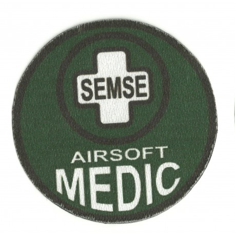 Textile patch AIRSOFT MEDIC SEMSE 1 8,5cm