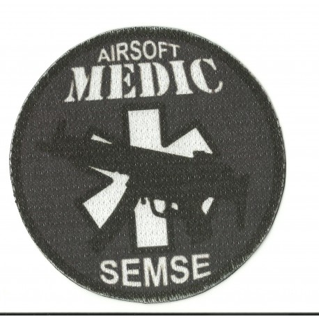 Textile patch AIRSOFT MEDIC SEMSE 2 8,5cm